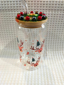 BUBBLES TEA EN VERRE AVEC PAILLE