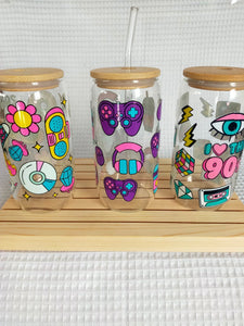 BUBBLES TEA EN VERRE AVEC PAILLE