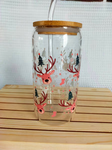 BUBBLES TEA EN VERRE AVEC PAILLE