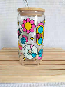 BUBBLES TEA EN VERRE AVEC PAILLE