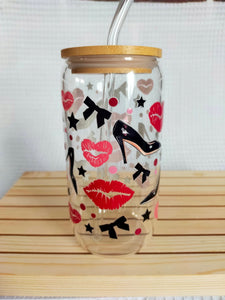 BUBBLES TEA EN VERRE AVEC PAILLE