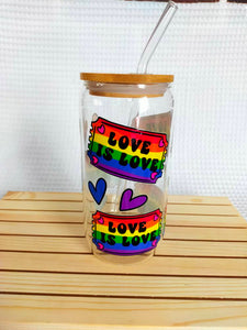BUBBLES TEA EN VERRE AVEC PAILLE