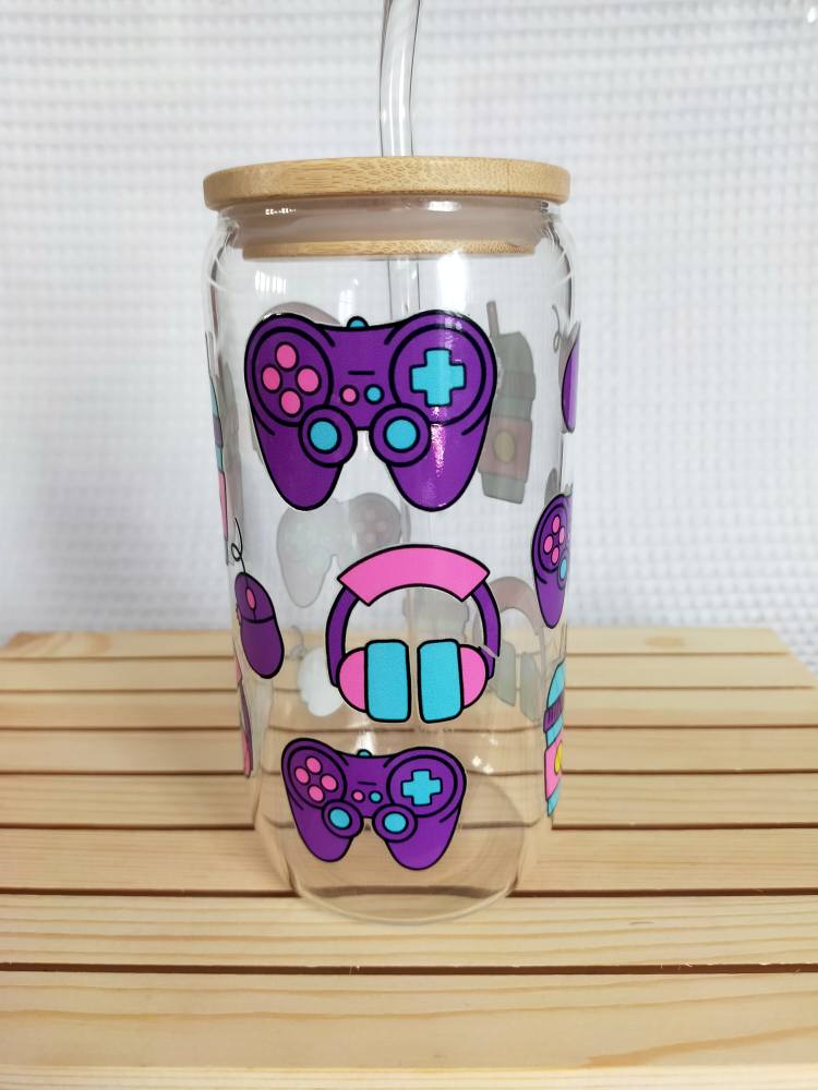 BUBBLES TEA EN VERRE AVEC PAILLE