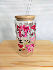 BUBBLES TEA EN VERRE AVEC PAILLE