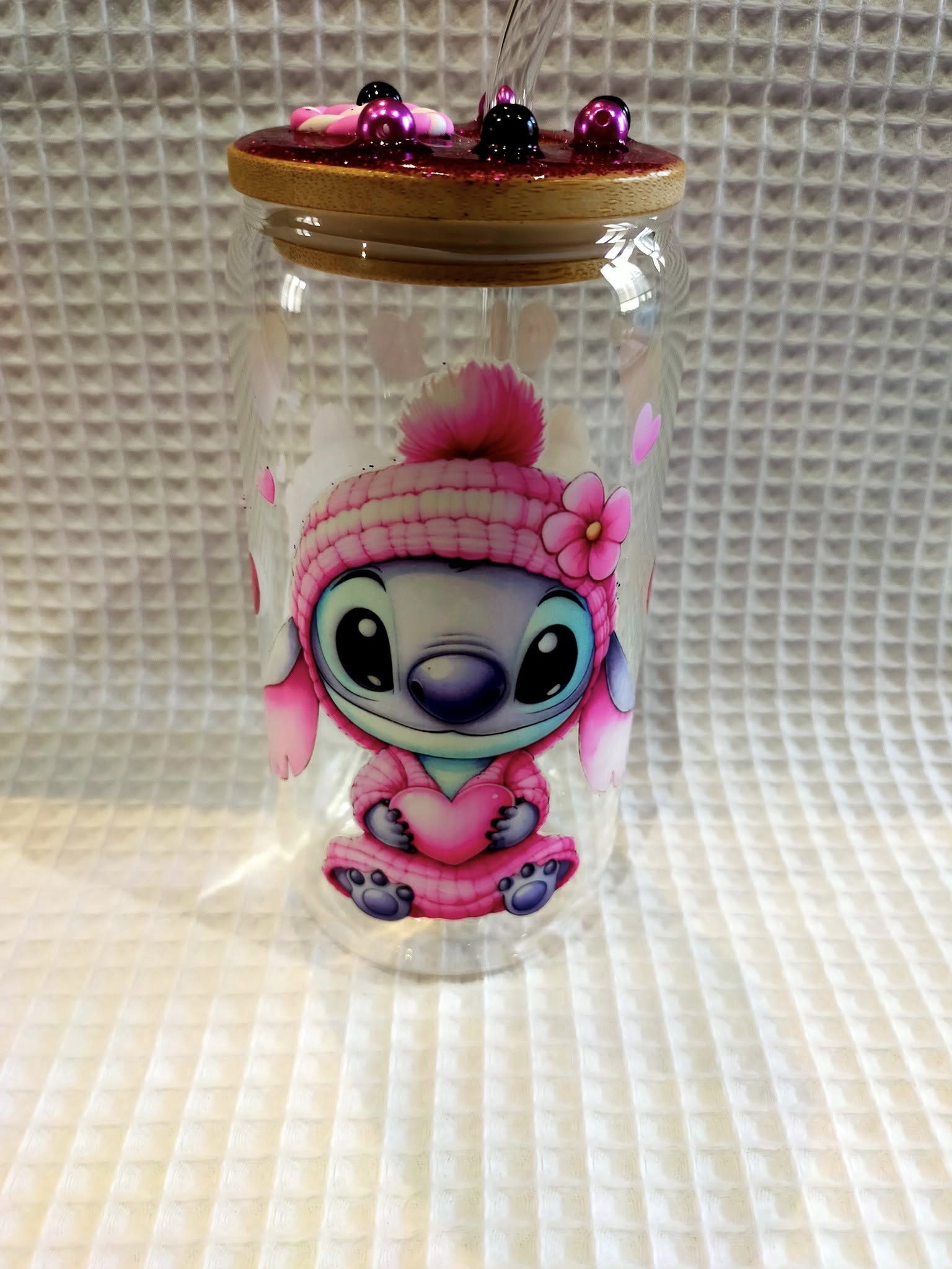 BUBBLES TEA EN VERRE AVEC PAILLE