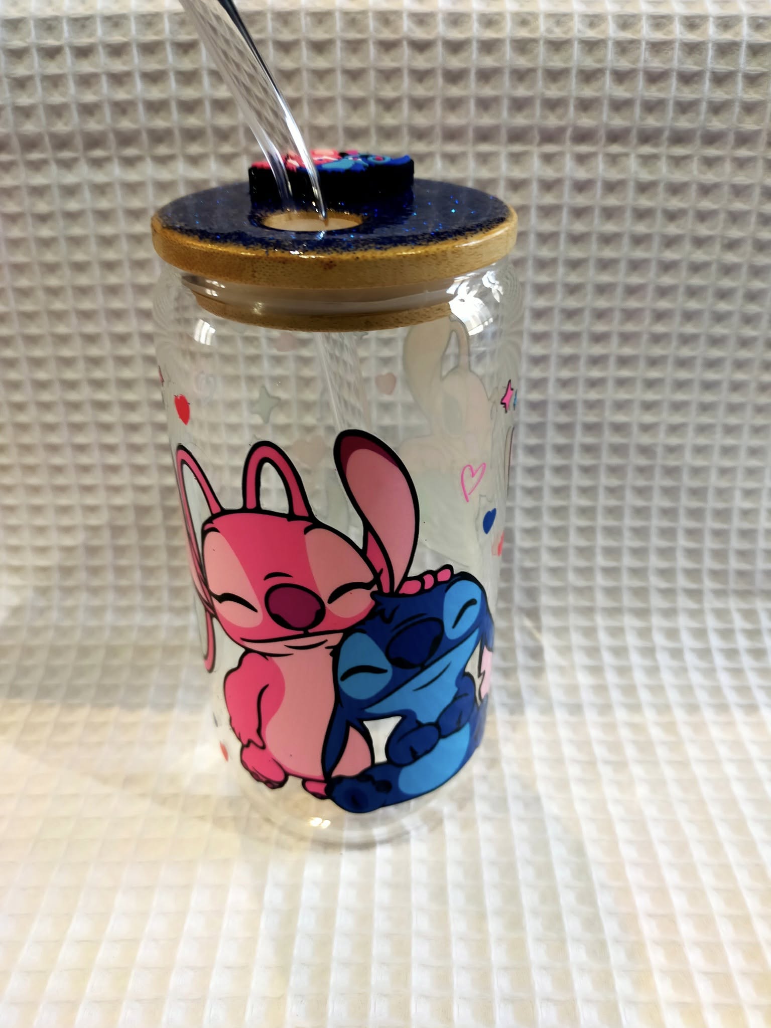 BUBBLES TEA EN VERRE AVEC PAILLE