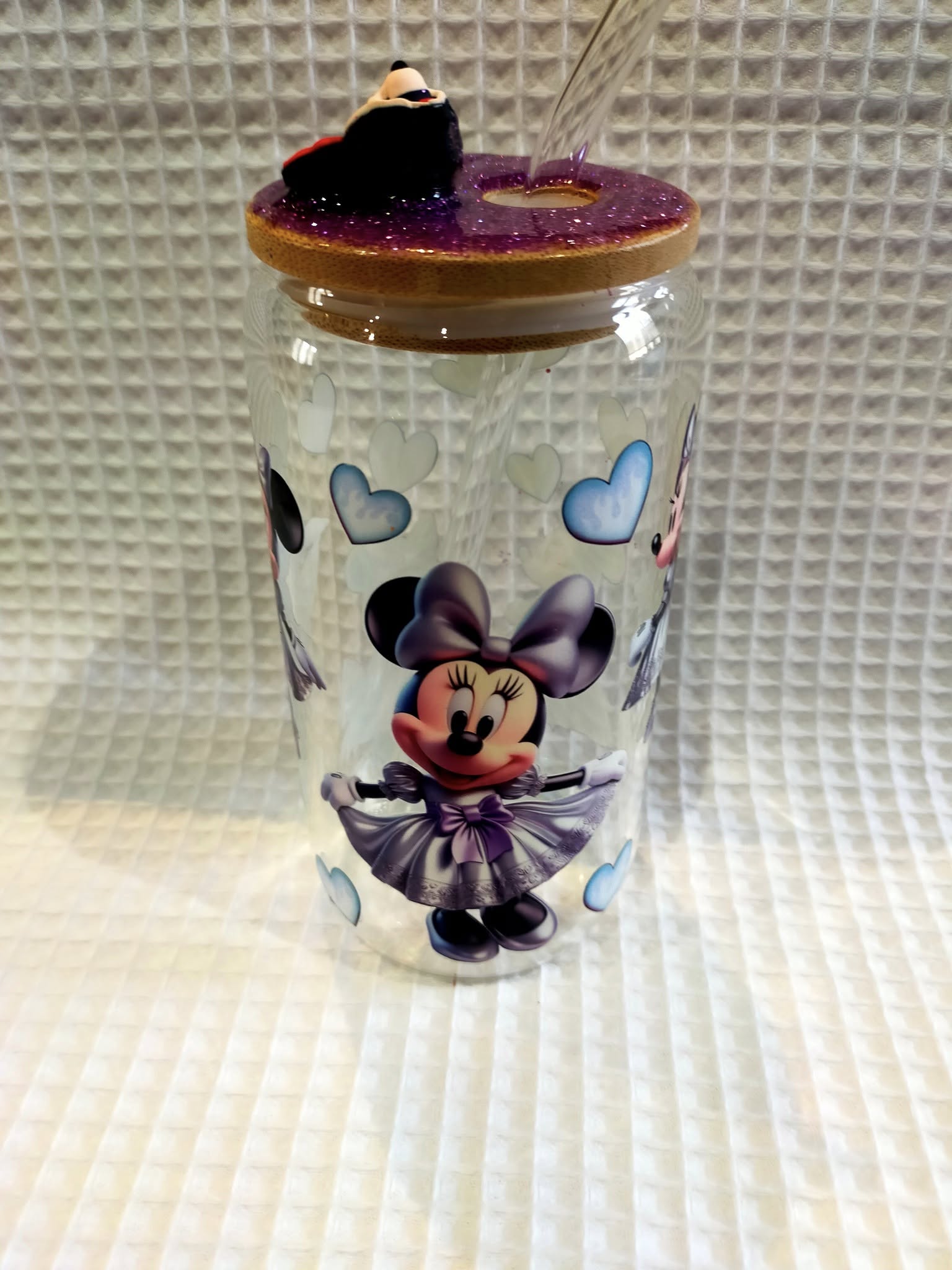 BUBBLES TEA EN VERRE AVEC PAILLE
