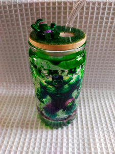 BUBBLES TEA EN VERRE AVEC PAILLE