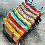 EPONGE LAVABLE ET REUTILISABLE AVE FILET CERTIFIE GOTS